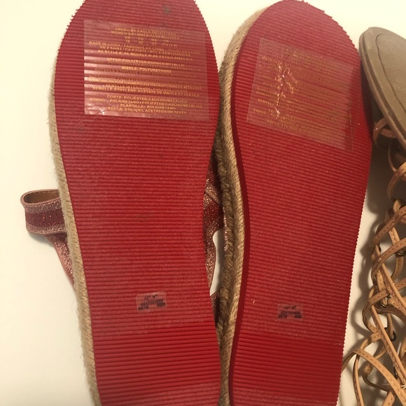 American Eagle Setx2 Gladiator Sandals & Spadriles - Picture 7 of 8